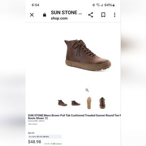 Sun + Stone Mens Boots,9
